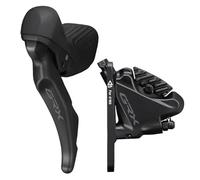 Shimano GRX ST-RX610/BR-RX400 - Freno a disco, taglia unica, colore: Nero
