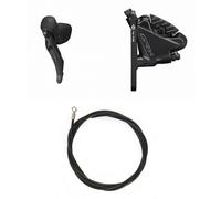 Shimano GRX ST-RX610+BR-RX400 - kit freno anteriore Black unisex