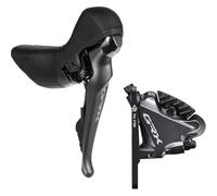SHIMANO GRX ST -RX810 STI Shifter & Disc Brake Caliper Black, Left/Front