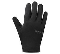 SHIMANO Guanti da uomo leggeri termici, neri, XXL