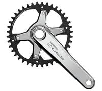 Shimano Guarnitura Cues Fc-u6030 Black / Silver
