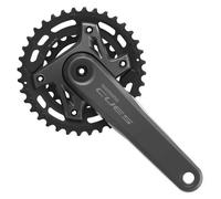 Shimano Cues U6000-2b Crankset Argento 170 mm / 36/22t Black