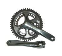 Shimano Guarnitura Tiagra 4700 10s Black / Silver