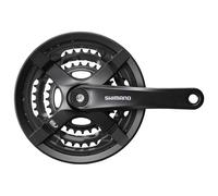 Shimano Guarnitura Tourney Ty501 6-8s Black