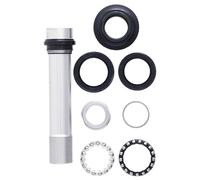 Shimano Deore Xt Hb-m8010 Front Hub Axle Argento 110 mm