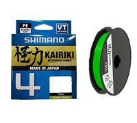 SHIMANO, Kairiki-4, treccia, lenza-intrecciata, linea-intrecciata, linea-di-pesca, filo, Verde-Mantide, Mantis-Green, LDM54TE1516015G