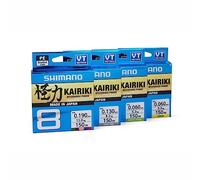 SHIMANO Kairiki 8, 300 m, Multicolor, 0.420mm/46.7kg, Lenza da Pesca Intrecciata, 59WPLA68R2B