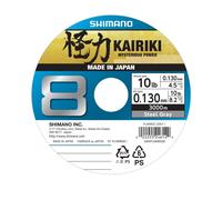SHIMANO Kairiki 8, 3000m, grigio acciaio, Lenza Da Pesca Intrecciata