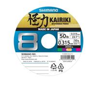 SHIMANO Kairiki 8, 3000m, Multicolore, Lenze da pesca intrecciate 8 volte