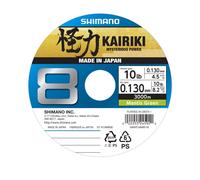 SHIMANO Kairiki 8, 3000m, Verde Mantis, Lenze da pesca intrecciate 8 volte