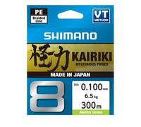Shimano Kairiki 8 300m - Mantis Green Trecciato treccia spinning