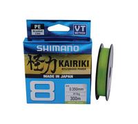 Shimano Kairiki 8 59WPLA68R0 Mantis Green Lenza da pesca intrecciata 300 m