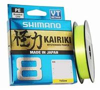 SHIMANO KAIRIKI 8 TRECCIATO PE DYNEEMA 150 MT E 300 MT FILO DA PESCA