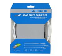 Shimano Kit cavi e custodie per cambio Optislick Bianco