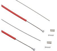 SHIMANO Kit Cavo Freno PTFE-Strada/Rosso
