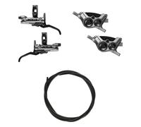 Shimano XTR BR-M9220 Upgrade kit - kit freno anteriore e posteriore Grey/Black unisex