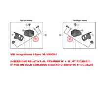 SHIMANO Kit Viti montaggio sistemi I-Spec SL-M9000-I (I-SPEC-II)
