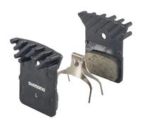 Shimano L05A-RF disc pads and spring, alloy back with cooling fins, resin