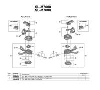 Shimano Leva Sinistra Slx Sl-m7000 Shift Black