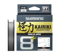SHIMANO Line Kairiki 8+ - 150m 0.10mm 7.3kg Grey filo da pesca per resistenza