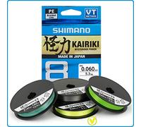 SHIMANO KAIRIKI 8 YELLOW 300MT - COLORE: GIALLO, DIAMETRO (MM): 0.16, LUNGHEZZA: 300 MT, CARICO (KG): 10.30