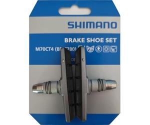 SHIMANO M70CT4 BR-R46 1 Paio Ganasce dei Freni Silver One Size