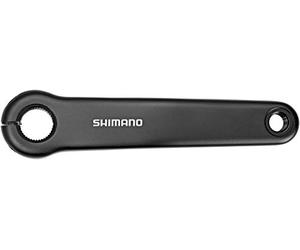 SHIMANO Manovella City Dritto Steps E6100, 175 mm, colore: Nero