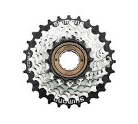 SHIMANO Mf-tz510 7-fach, Casetta Unisex Adulto, 14-16-18-20-22-24-28 Denti, Braun/Schwarz