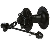 SHIMANO Mozzo Anteriore Deore Disc 6 Bolt, Deore Disc, Black