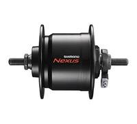 SHIMANO - Mozzo Dinamo 100/36 Nero-DH-C3000-2N-NT 6V/2.4W Dado