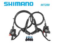 SHIMANO MT200 MT201 M315 MTB Mountain Bike Set freno a disco idraulico Contiene MT200 Freni Leva Rotore RT56 RT54 RT26 RT30 HS1 G3 MT200 a pair