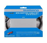 SHIMANO ShimanoY01V981124550170388980, Kit Filo Cambio Polymer MTB Blk Unisex Adulto, Nero, Unica