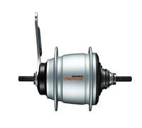 SHIMANO Nexus 8 Rear Hub with Back Pedal for Nexus 8 (Silver)