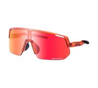 SHIMANO Occhiali unisex Technium 2 l, arancione zaffiro, taglia unica