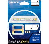 Shimano OCEA 8 PE colore blu navy #5-99lb #6-113lb #8-151lb 300m linea di...