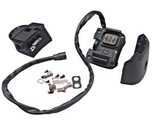 Shimano Passi Portabatterie 600 MM BM-E8010 Nero Per Hard Montaggio Cornici Akku