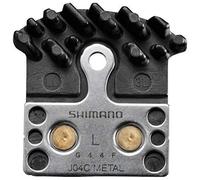 Shimano, pastiglie per freni a disco, J04C, in metallo con alette di raffreddamento, 1 coppia