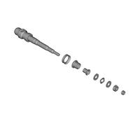 SHIMANO PD-EF102 sinistra Asse del pedale Black One Size