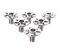 Shimano PD-R9100 Bullone di fissaggio tacchetta, M5 x 8 mm, confezione da 6