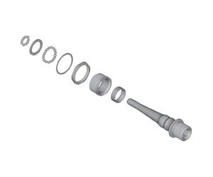 SHIMANO PD-R9100E1 sinistra Asse del pedale Silver 4 mm