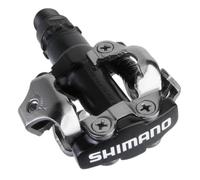 SHIMANO PEDALI MTB PD-M520 SPD CLIPS CON TACCHETTE PEDALI ALLUMINIO NERO 390G