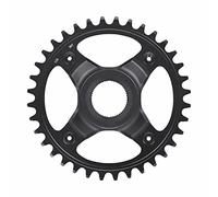 Shimano Piatto 36D Nero 55 mm Steps Biciclette, Adulti Unisex, Multicolore, Taglia unica