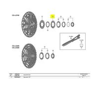 Shimano Pignone Cues Lg700 Black