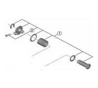 Shimano PARTE DI RICAMBIO RD5800 Gruppo asse B