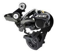 SHIMANO RD-M640 - Deragliatore Posteriore Zee Shadow Plus a 10 velocità, Uomo, 153102, Colore Unico, Use with 11-32/11-36 Cassette