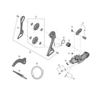 SHIMANO Ricambi RD-R9250 unità ASSE Staffa per Tipo Normale