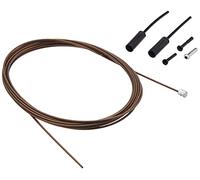 SHIMANO Rivestimento polimerico per Mountain Bike/Strada Cavo dell'ingranaggio Black 2500 mm