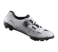 SHIMANO Rx8 SPD Scarpe, Argento, Taglia