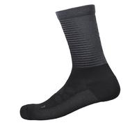 SHIMANO Calzini unisex S-PHYRE Merino nero/grigio, taglia S (taglia 36-40)