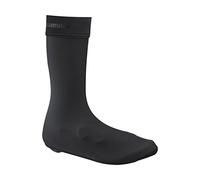 SHIMANO Sca49002, Unisex, Copriscarpe da Pioggia Doppia, Nero, Taglia M (40-41)